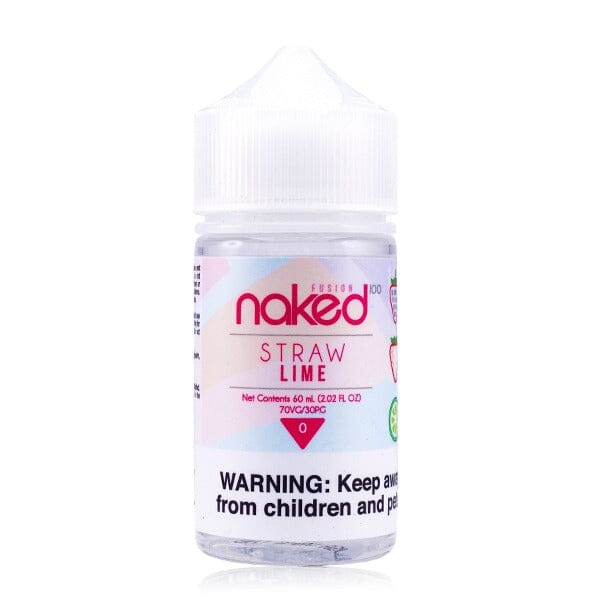 Straw Lime by Naked 100 60ml - Black Coral